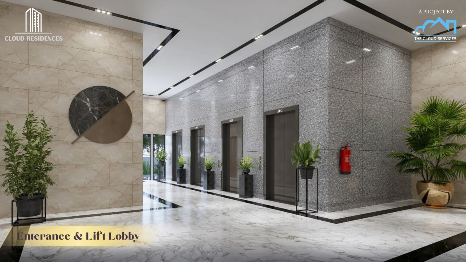 Entrance and lift lobby